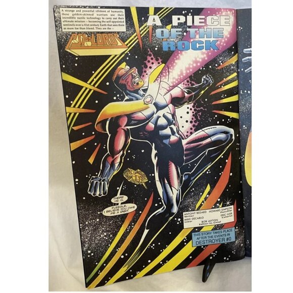 Psi-Lords Vol 1 #8 A Piece of the Rock 1995 Mike Leeke, Eric Lusk Cover Tony Be - Picture 3 of 10
